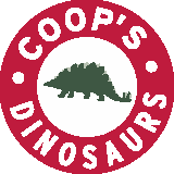 Coop's Dinosaur Map logo